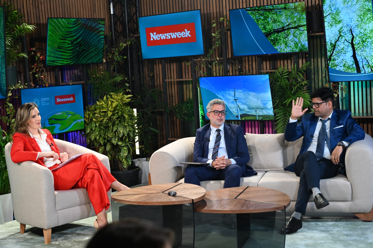 Participation at Newsweek Panel Discussion during COP29-Baku